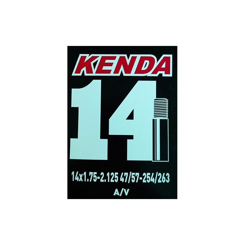CAMARA KENDA 14X1.75-2.125 V/SCHR