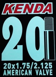 CAMARA KENDA 20X1.75-2.125  SCHR