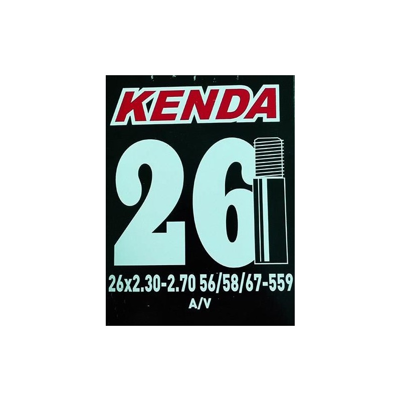 CAMARA KENDA MTB 26X2.30/2.60 V/SCHR