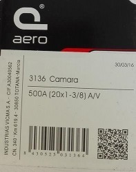 CAMARA VICMA AERO 500A 20X1 3/8 SCHR